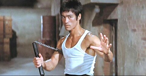 BRUCE LEE Y LA TECNICA DE LA "NUNCHAKU"