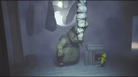 Playing Little Nightmares Chapter 3 the killer CHEFS