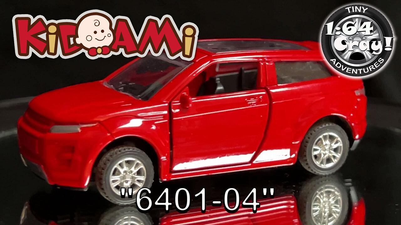 "6401-04" 2 Door Hatchback in Red- Model by KIDAMI