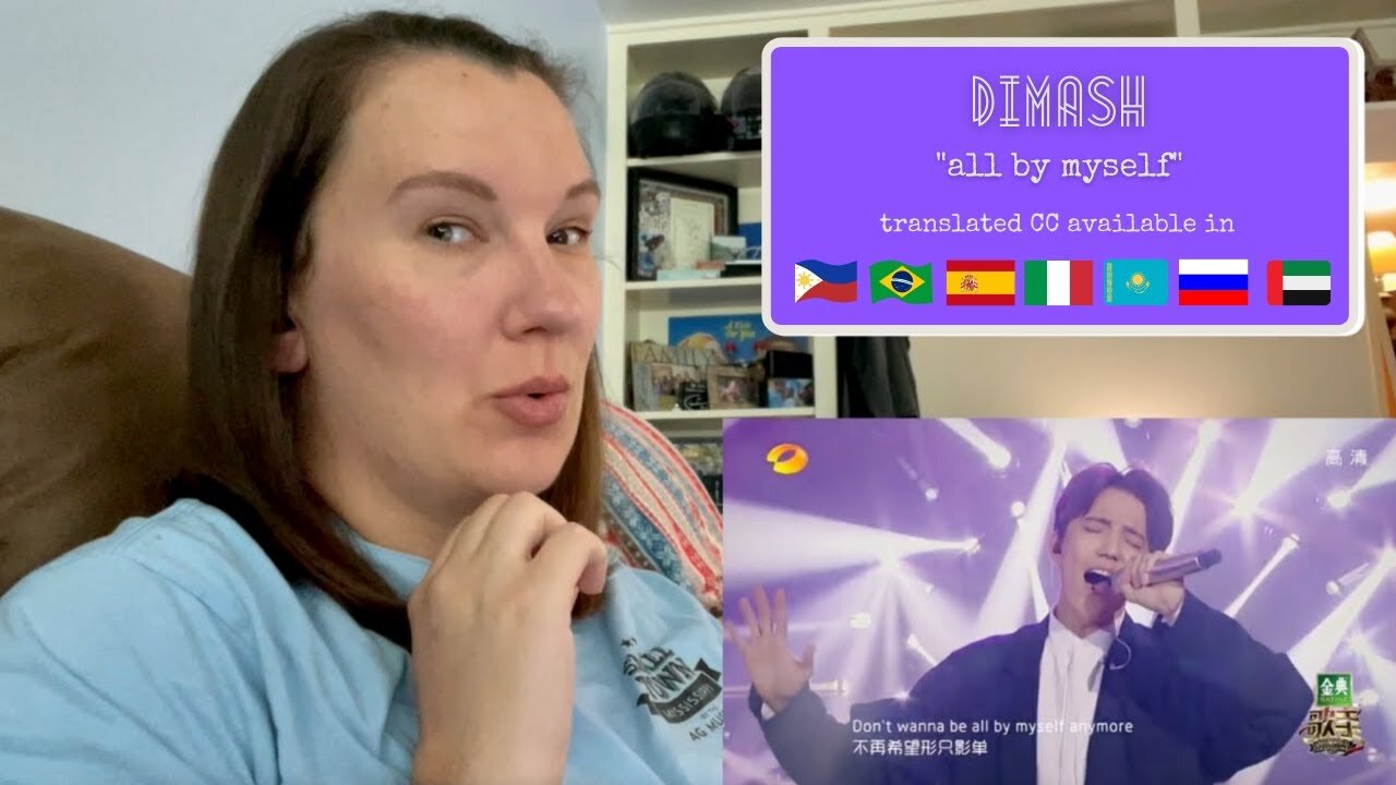 Dimash | "All By Myself" [Reaction] | Eric Carmen/Celine Dion