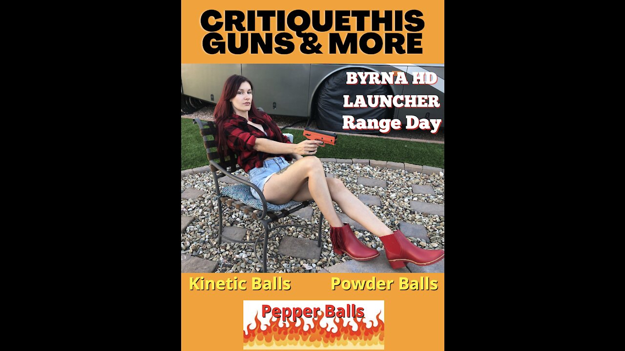 RANGE DAY: Byrna HD vs Iron Marxist of ANTIFA ( AKA ) Byrna Balls vs No Balls