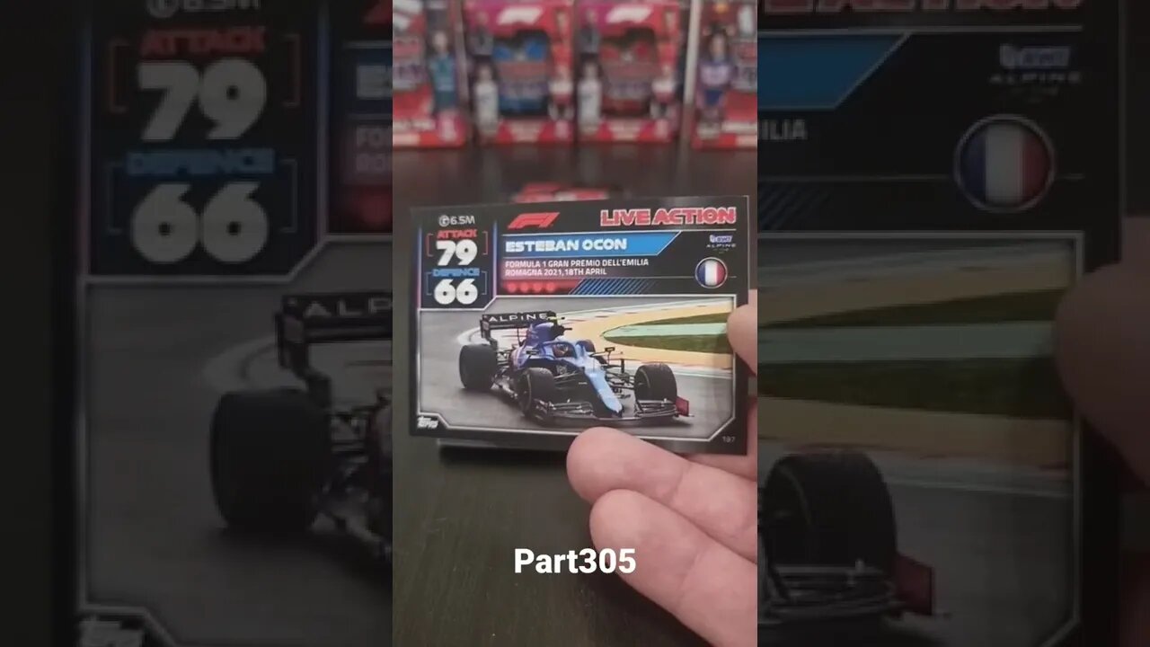 Topps Turbo Attax 2022 F1 Formula1 opening unboxing FRENCH GP2022