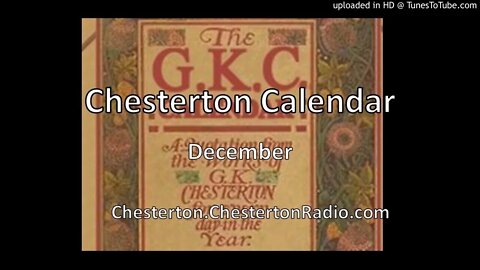 A Chesterton Calendar - December - G.K. Chesterton