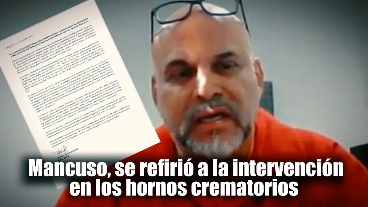 🛑🎥Salvatore Mancuso, se refirió a la intervención en los hornos crematorios en Juan Frío, Santander👇