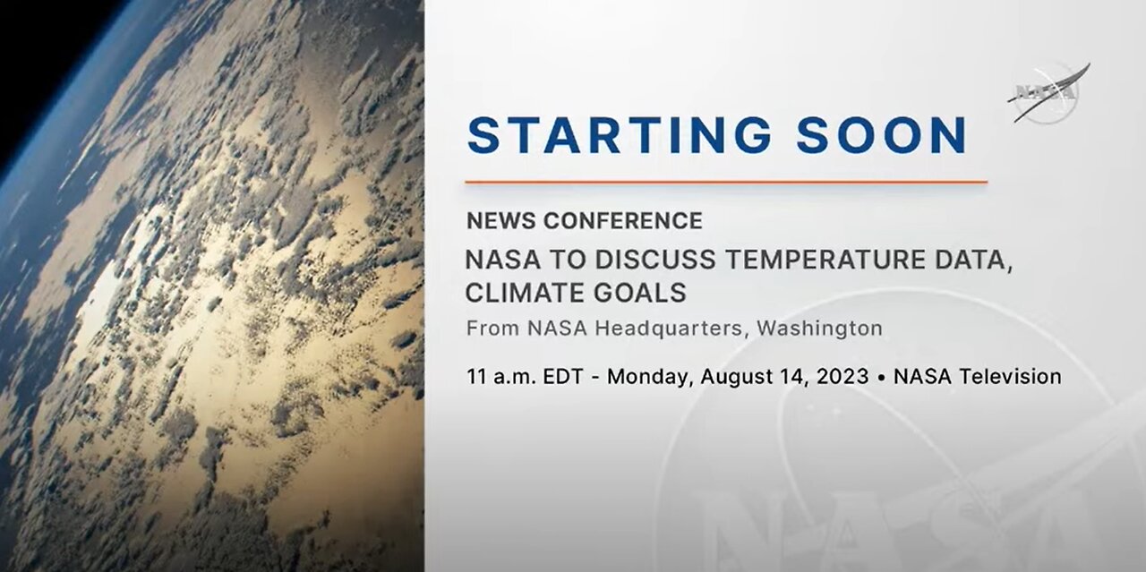 NASA, NOAA Climate Experts Discuss Record-Breaking Heat (Official News Briefing)