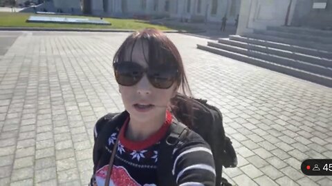 DISGUSTING! DC Antifa destroys Ashli Babbitt Capitol Memorial