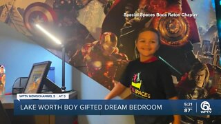 Lake Worth boy battling kidney cancer receives 'Avengers' bedroom