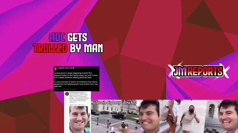 AOC gets trolled & catcalled then loses her mind and is caught lying to her followers