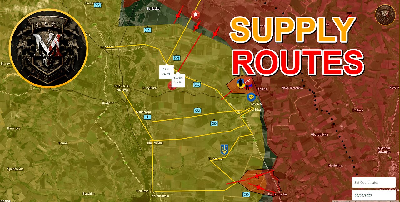 Summer Operations | The Russians Advanced In Kupyansk. Landing Operation. Military Summary 2023.08.8