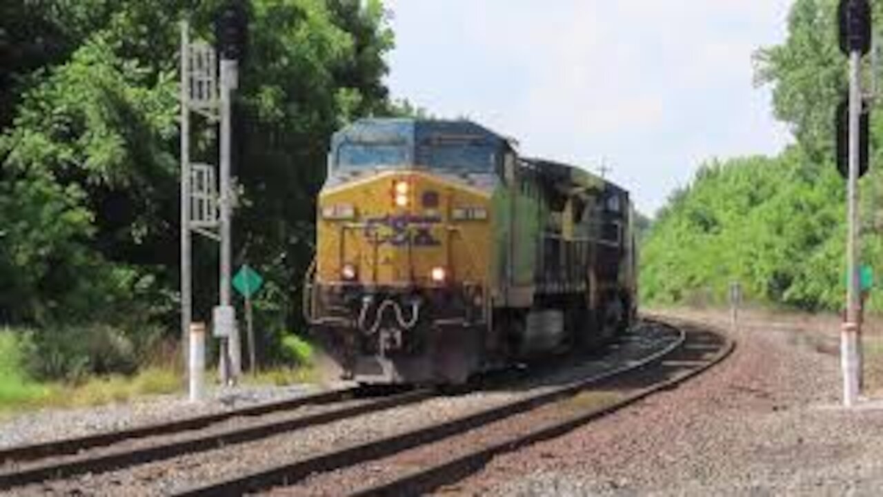 CSX H725 Local Mixed Train from Marion, Ohio July 25, 2021