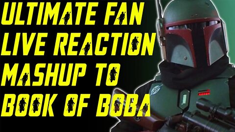 ULTIMATE LIVE FAN REACTIONS TO BOOK OF BOBA FETT REVEAL IN MANDALORIAN CHAPTER 16 CREDITS!