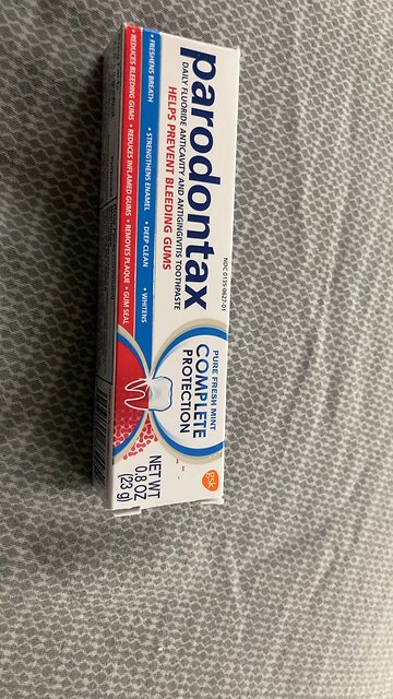 Paradontax fluoride toothpaste 🦷