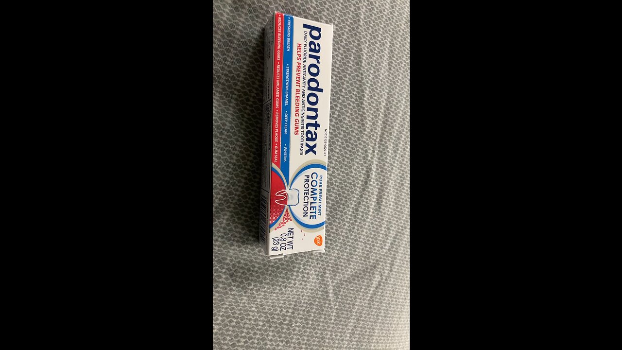 Paradontax fluoride toothpaste 🦷