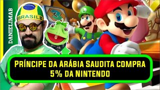 338 - Príncipe da Arábia Saudita compra 5% da Nintendo