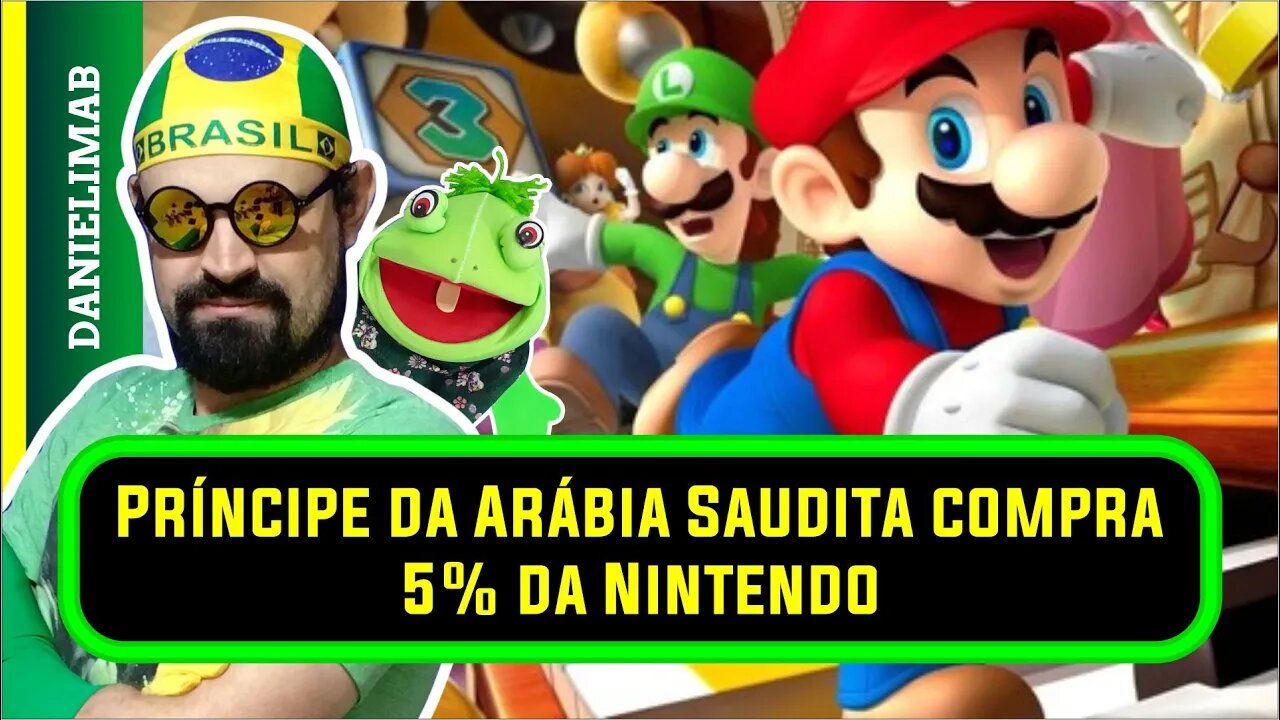 338 - Príncipe da Arábia Saudita compra 5% da Nintendo