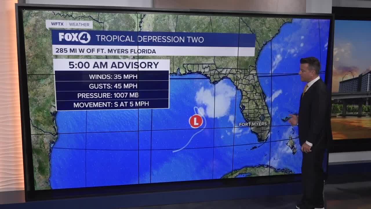 Tracking The Tropics: Tropical Depression Two