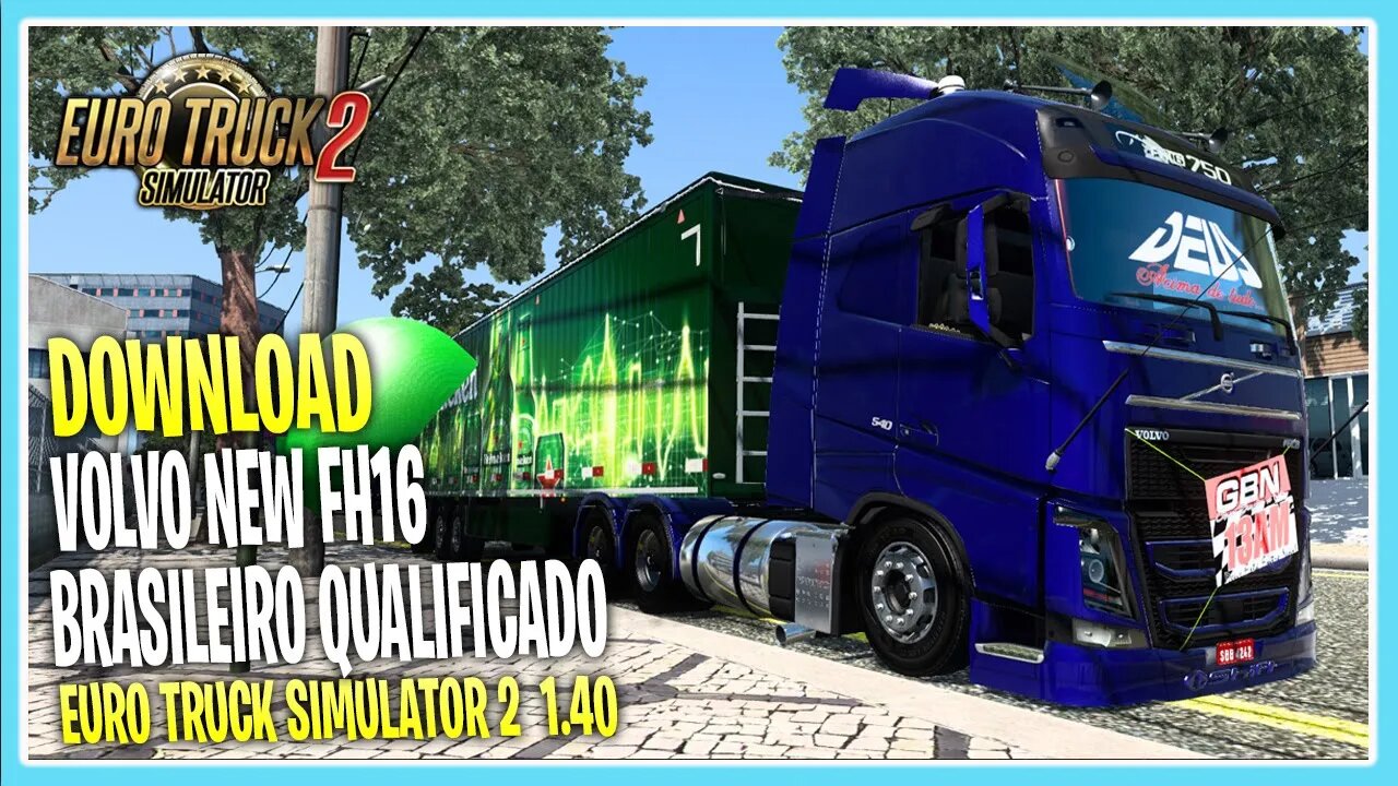 DOWNLOAD VOLVO FH 2012 BRASILEIRO QUALIFICADO EURO TRUCK SIMULATOR 2 1.40