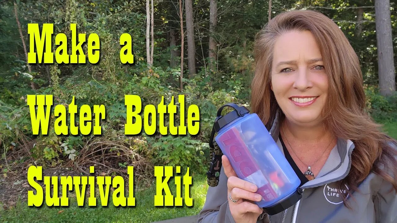 How to Make a Water Bottle Survival Kit ~ Preparedness