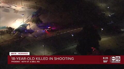 Teen shot, killed near Paradise Valley Park Friday night