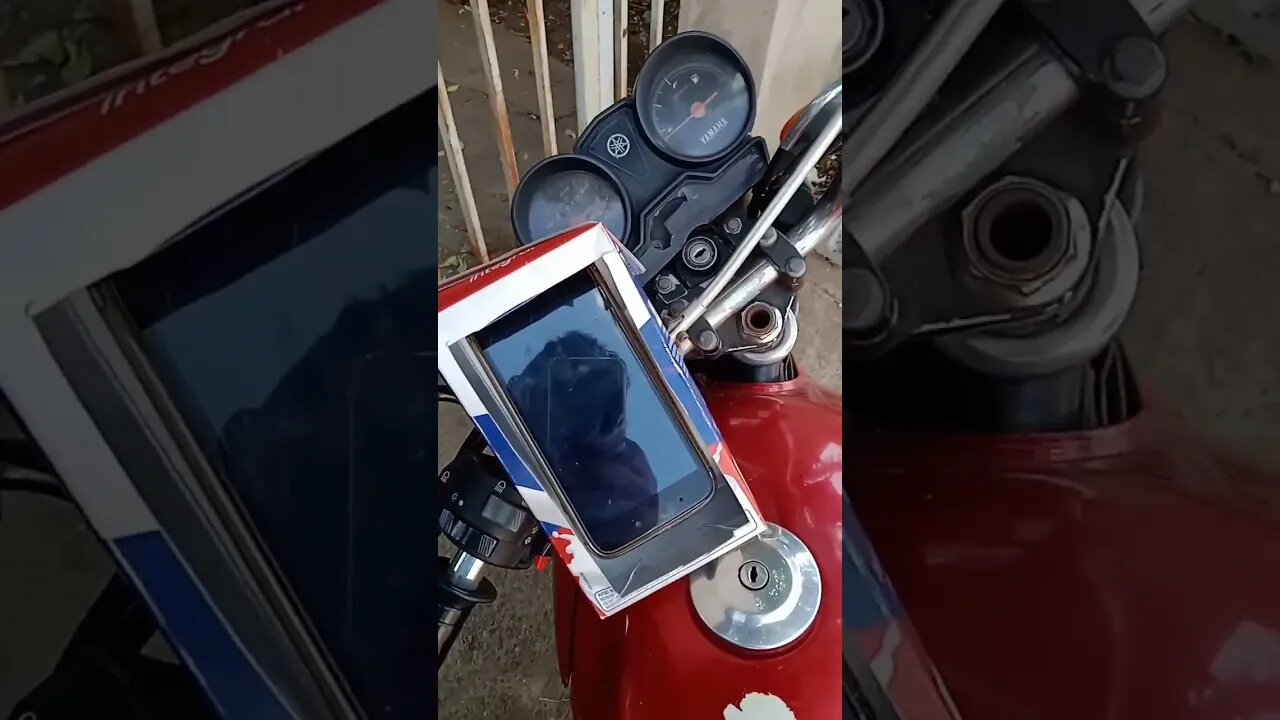 novo sistema para o celular não super aquecer com o sol na moto