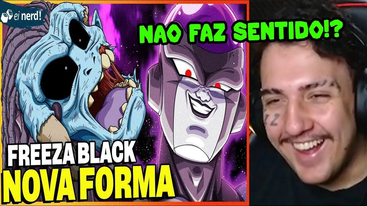 BLACK FREEZA, A NOVA TRANSFORMAÇÃO! | EI NERD REACT