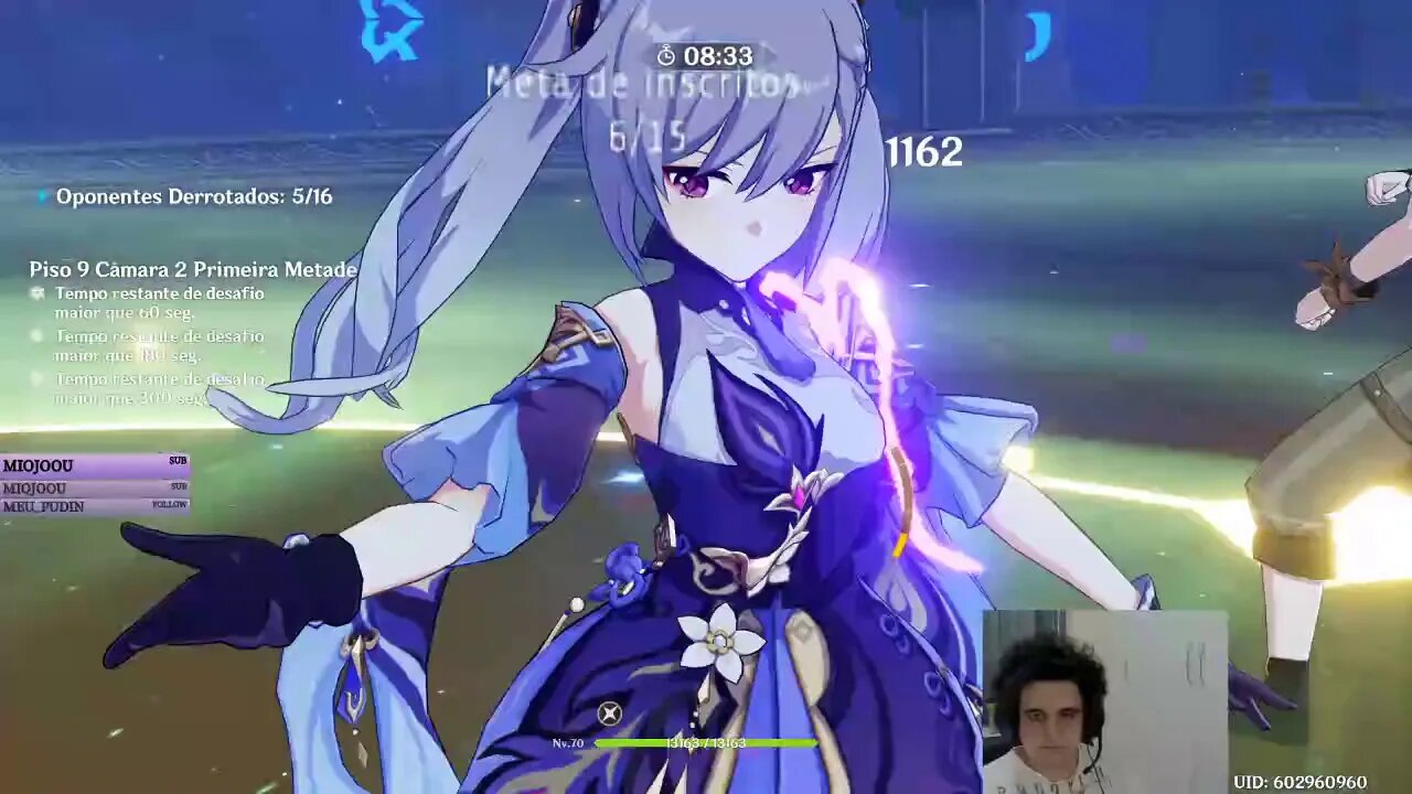 (Genshin) Sofrendo mas passei do Piso 9!!