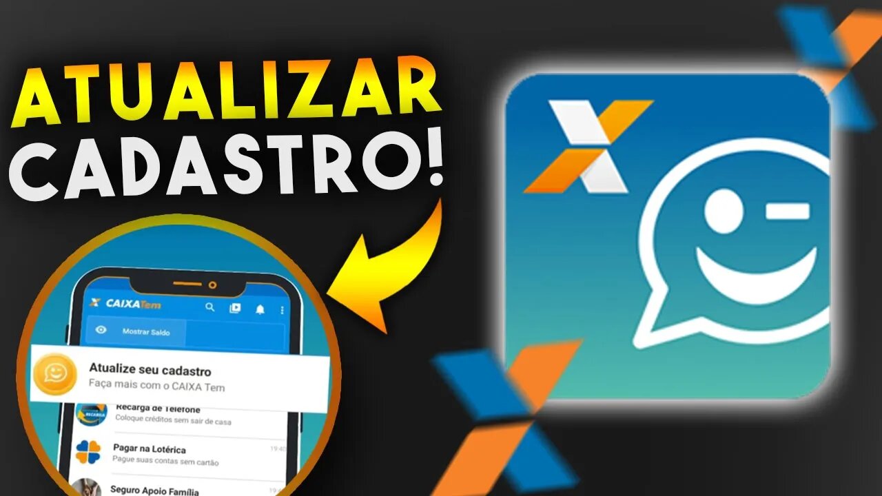 Como ATUALIZAR CADASTRO do CAIXA TEM - TUTORIAL COMPLETO!