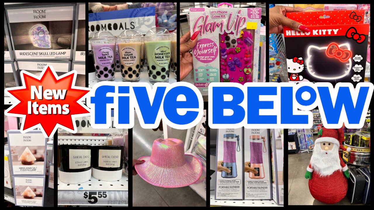 NEW Five Below Finds🔥🔥Five Below Shop W/Me🔥🔥5 Below Must Buys | #fivebelow