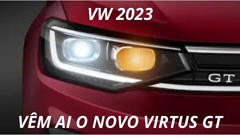 VW VIRTUS GT 2023 - TEASER DE LANÇAMENTO