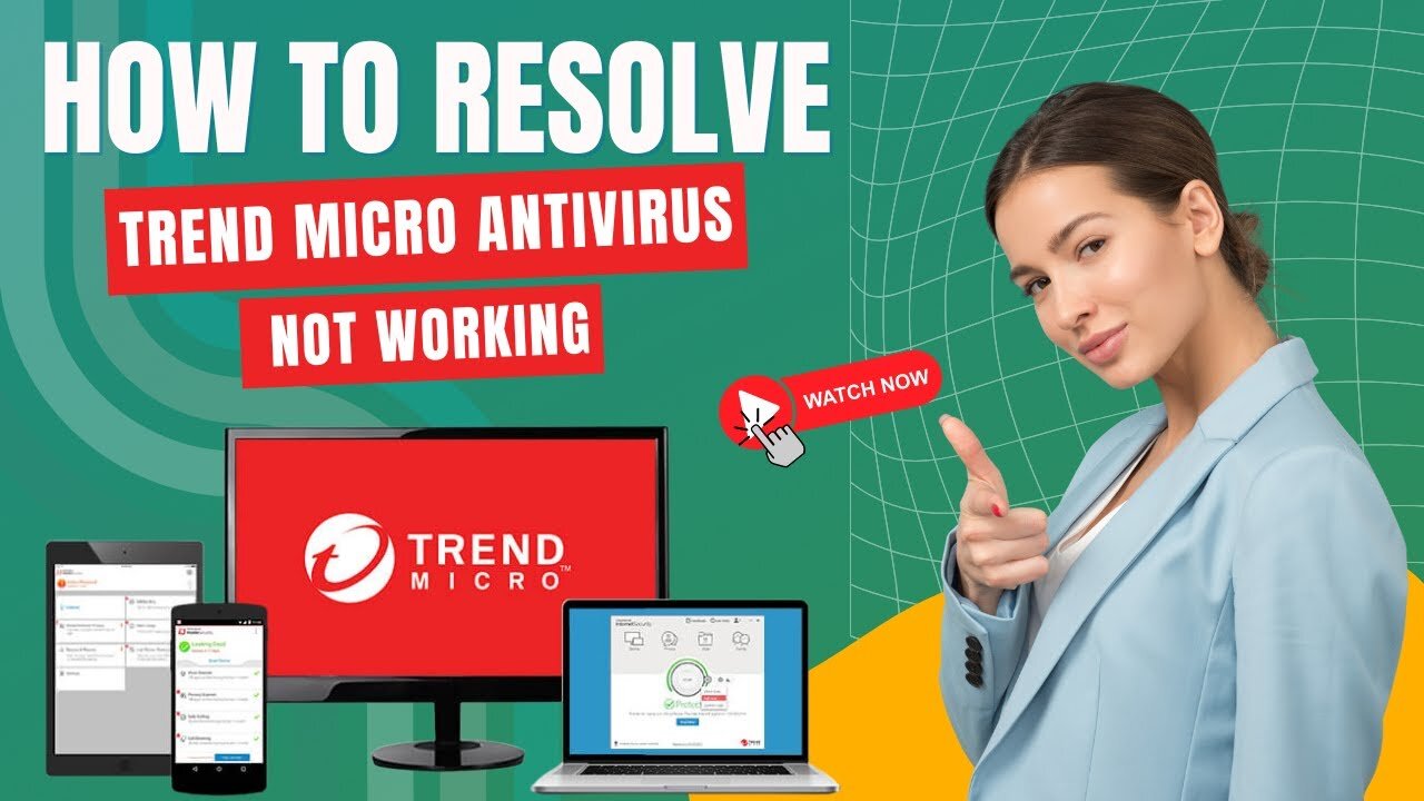 How to Resolve Trend Micro Antivirus Not Working? | Antivirus Tales