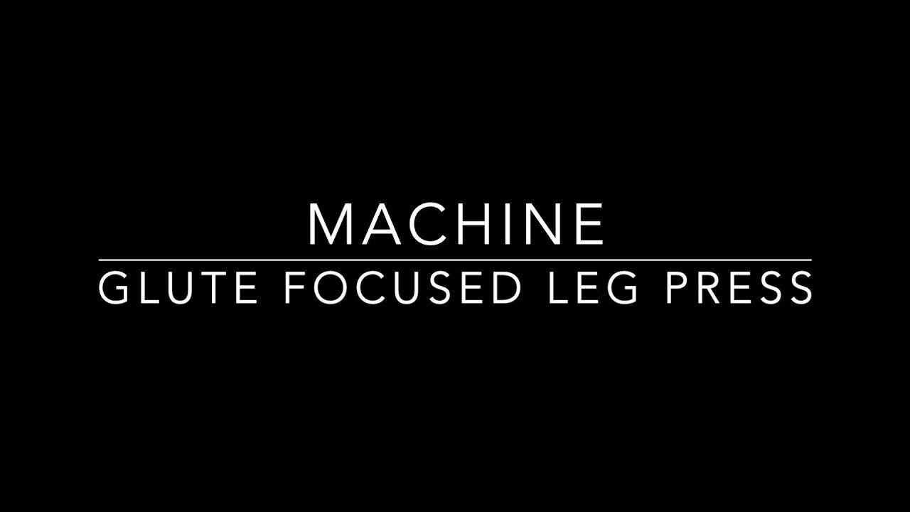 🏋️‍♂️ How to Glute Focused Leg Press | Coach Mike