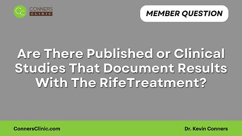 Are There Published or Clinical Studies Results Of The Rife Treatment