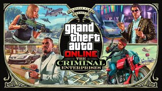 GTA V ONLINE ATUALIZAÇÃO NOVA DLC GTA ONLINE THE CRIMINAL ENTERPRISES