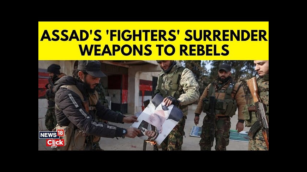 Syria News | Syrian Forces Surrender Weapons To Rebels, Signaling Shift In Power Dynamics | N18G