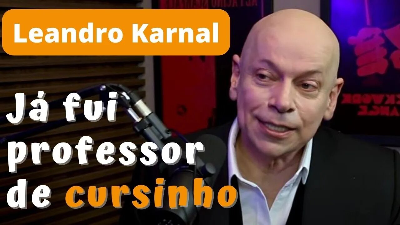 JÁ FUI PROFESSOR DE CURSINHO