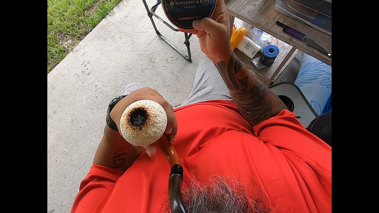 Gourd Calabash with Custom Meerschaum Cap