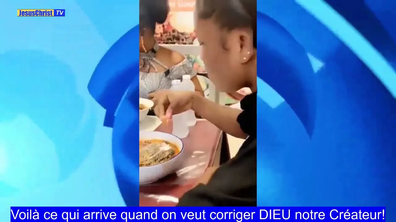 Voilà ce qui arrive quand on veut corriger DIEU notre Créateur!