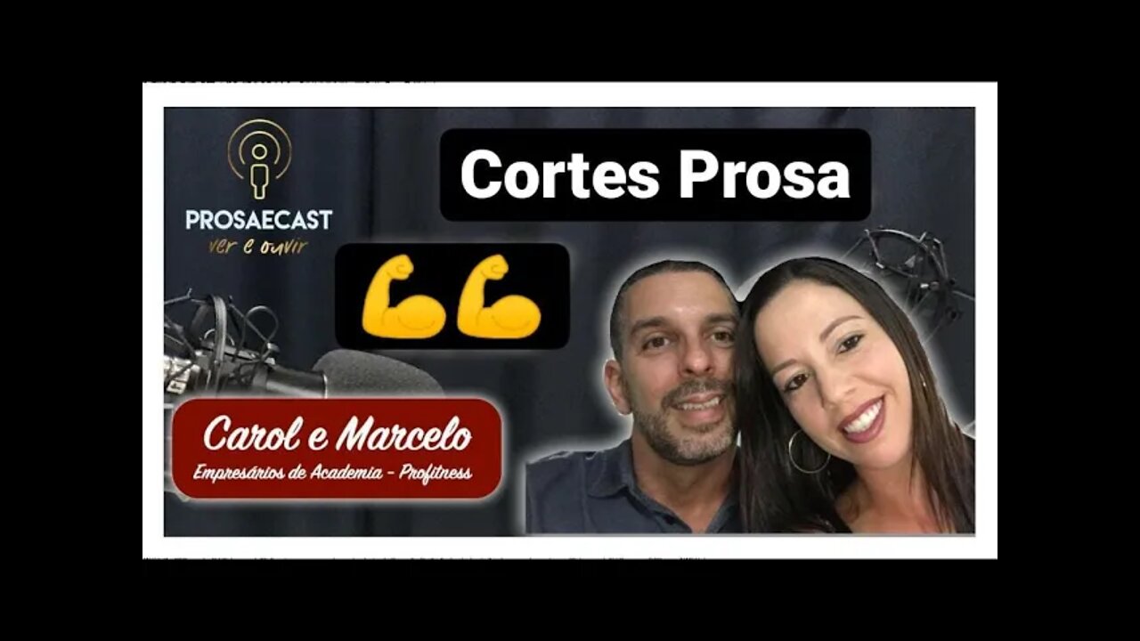 Carol e Marcelo explicando como funciona o Pró-fitness Mais Leve