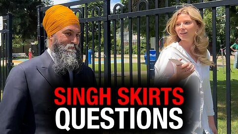 COWARD: Jagmeet Singh dodges accountability from Rebel News
