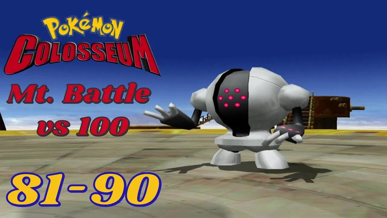 Pokémon Colosseum Mt. Battle vs 100: Trainers 81-90