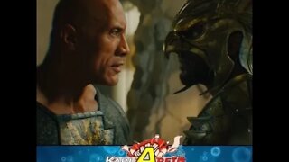 Black Adam And HawkMan Argument 😳😮 #shorts