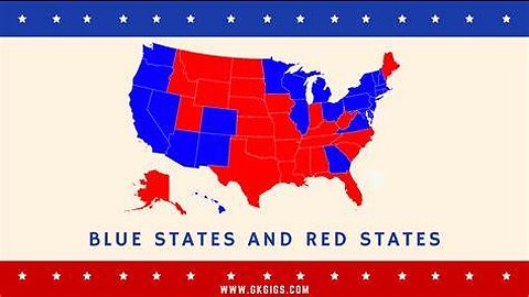 After the Election Will America be Red, White, or Blue?