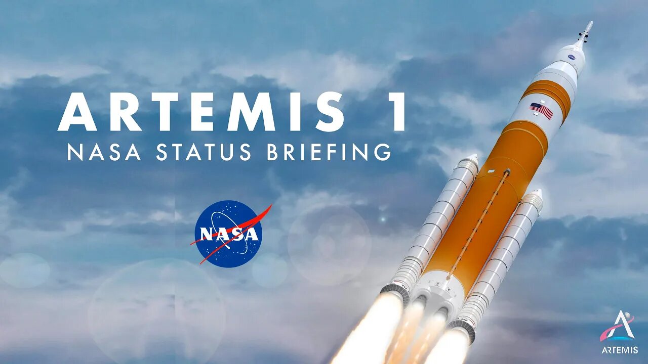 LIVE! ARTEMIS 1 STATUS BRIEFING