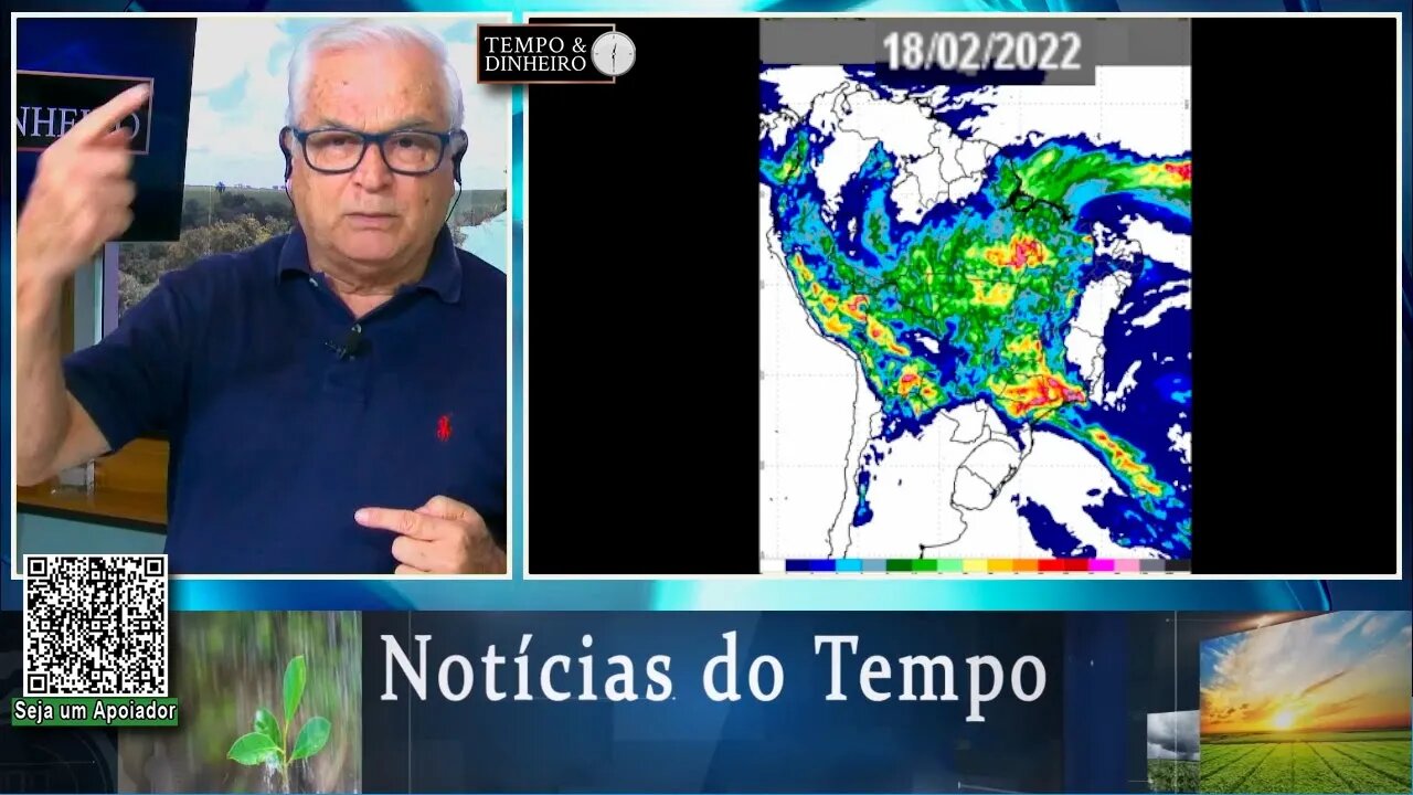 Previsão do tempo com chuva no Sudeste, centro-norte, calor e seca no Sul