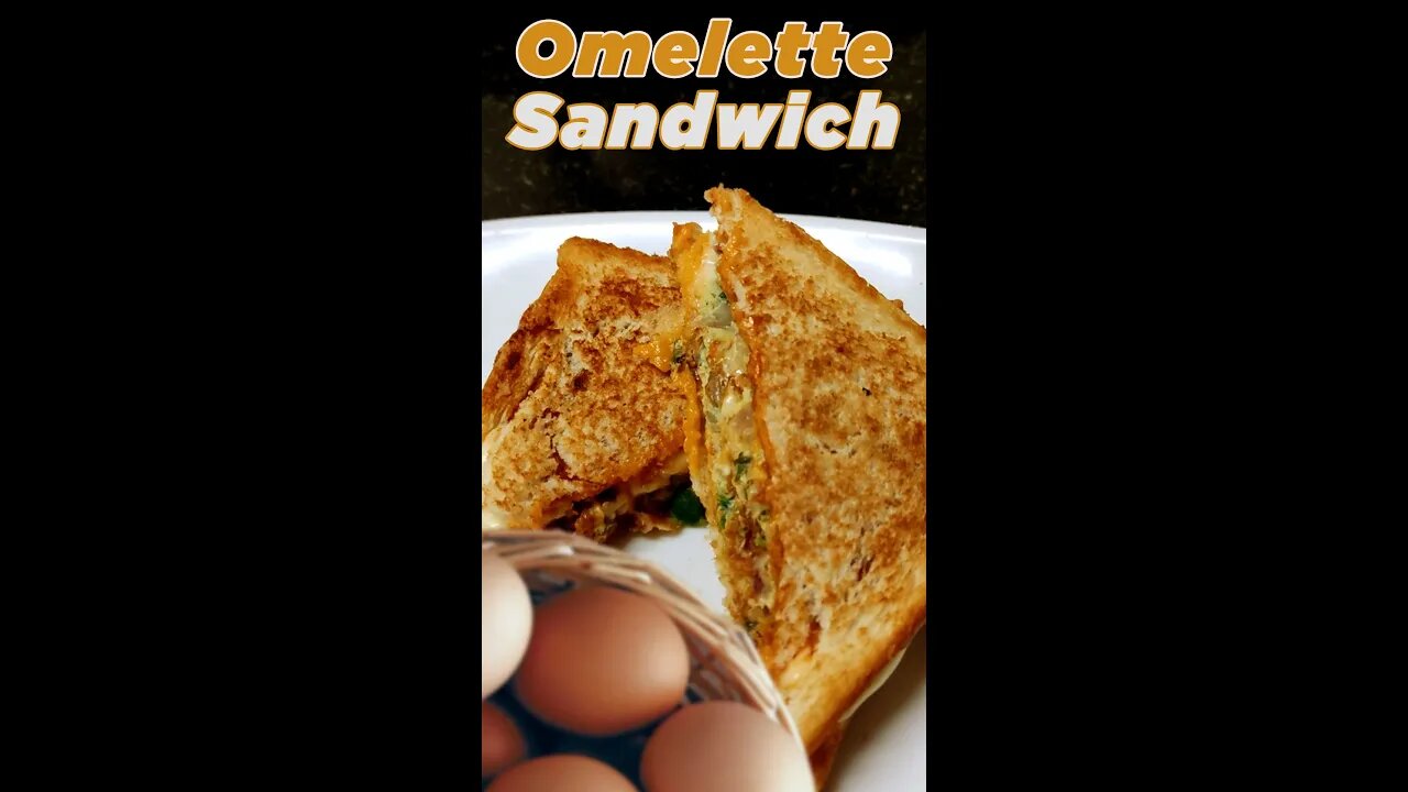 Egg Sandwich Kids will Love it #shorts #Tasty #quickRecipe #Crispy #MorningBreakfast