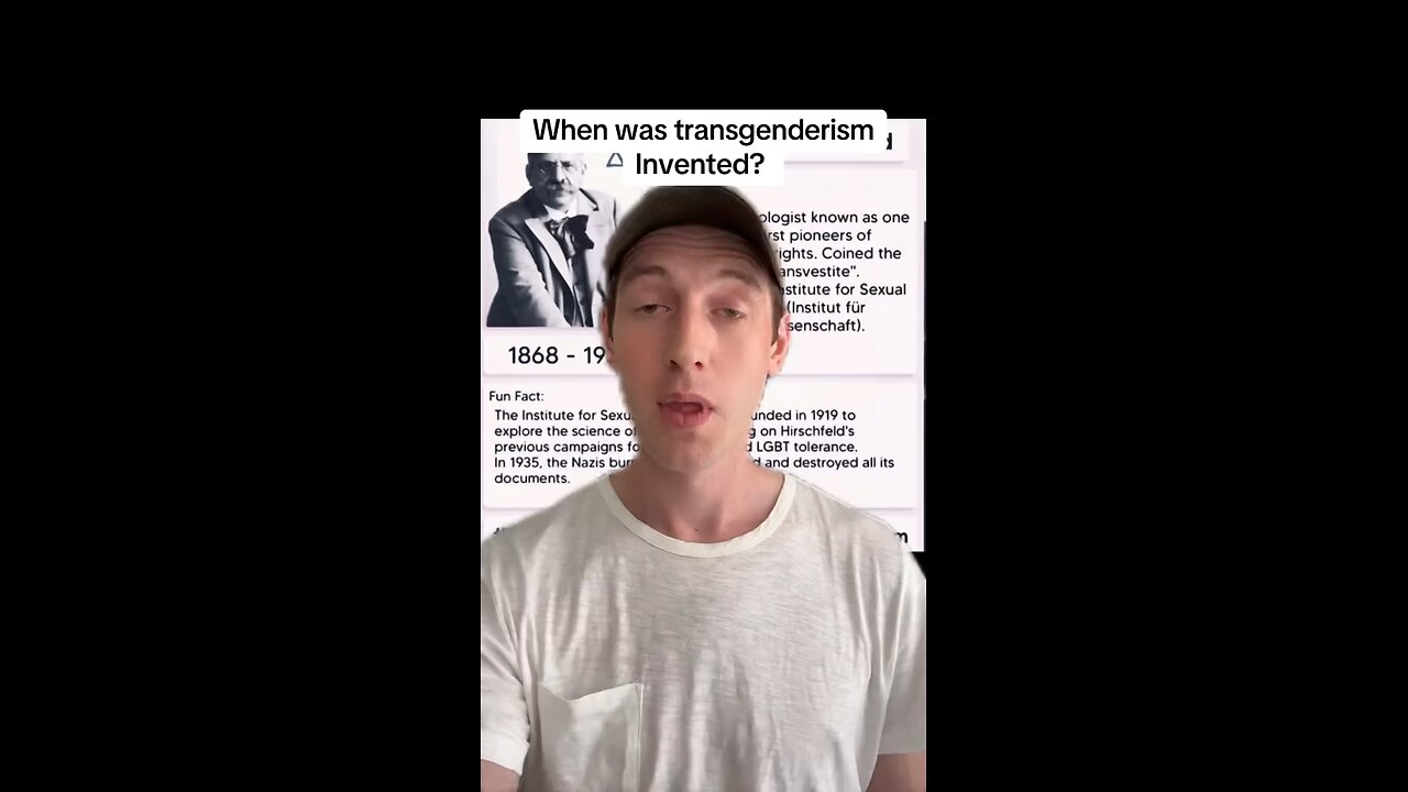 Who invented transgenders?