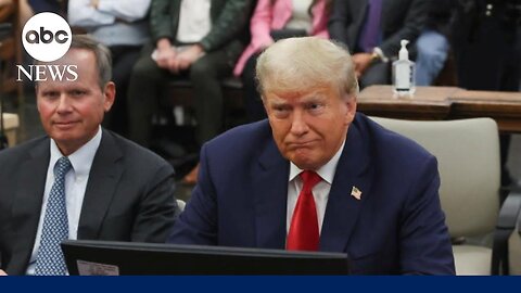Donald Trump in court for day 2 of New York civil fraud trail ABCNL