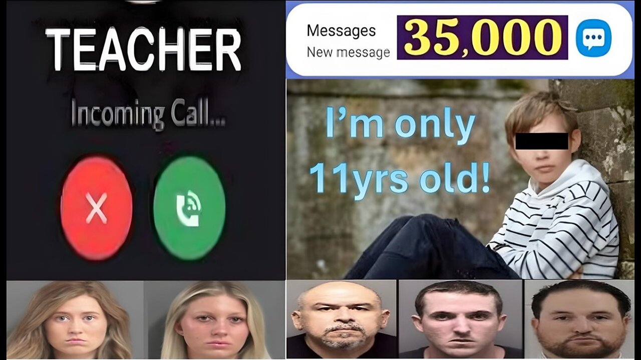 11yo boy seduced by his Teacher 35,000 messages!