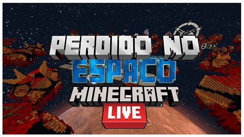 SOBREVIVI 100 HORAS PERDIDO NO ESPAÇO NO MINECRAFT LIVE