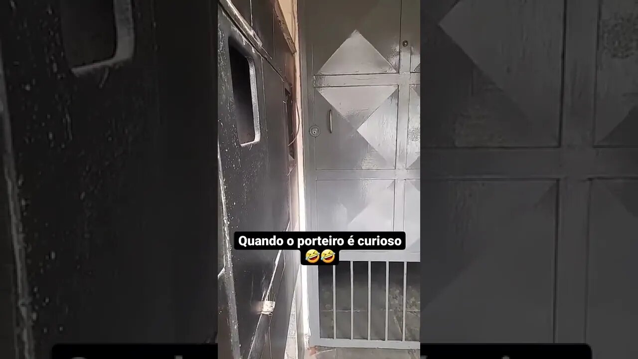 QUANDO O PORTEIRO E CURIOSO, O QUE O MOTOBOY FEZ ( MEME ) ( VIRAL ) #shorts